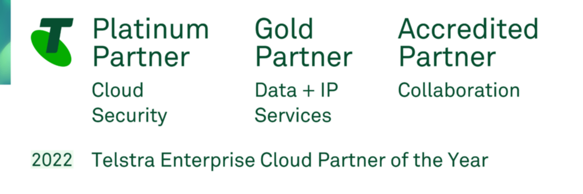 Telstra Enterprise Cloud Partner of the Year