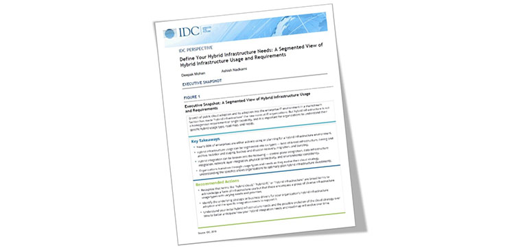 White Paper: IDC Hybrid Infrastructure