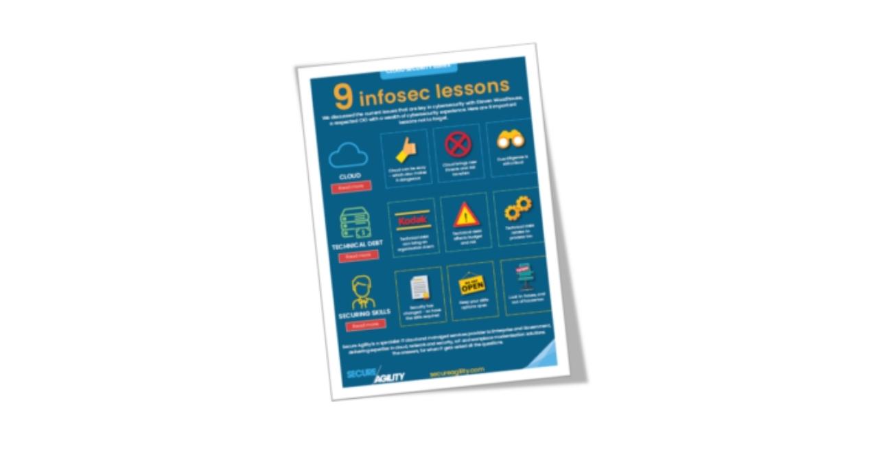 Infographic: The 9 Infosec Lessons