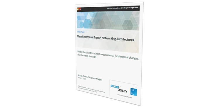 White Paper: New Enterprise Branch Networking Architectures